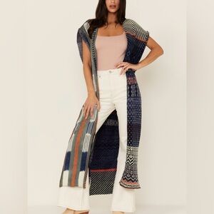 Free People Maxi Vest XS NWT
